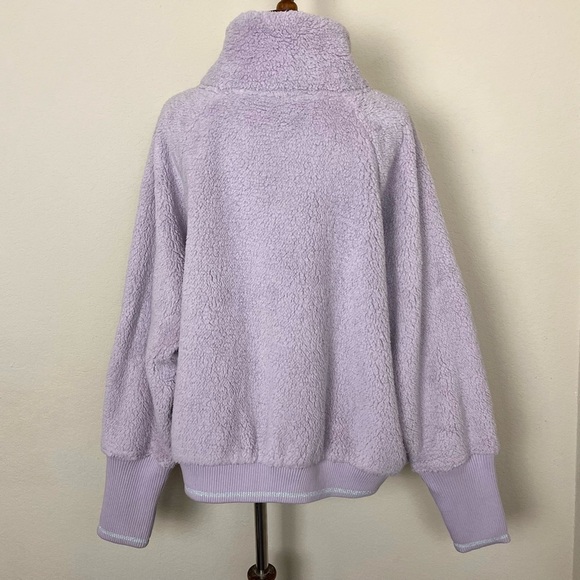 Athleta Tugga Sherpa Jacket Shasta Purple - Picture 11 of 16